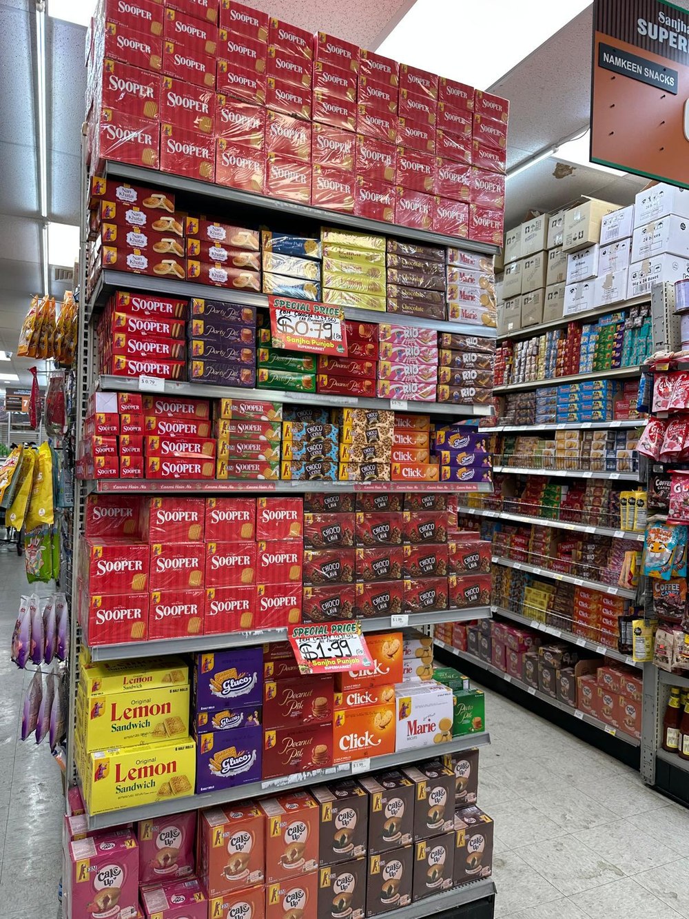 EBM Sooper display — Canada
