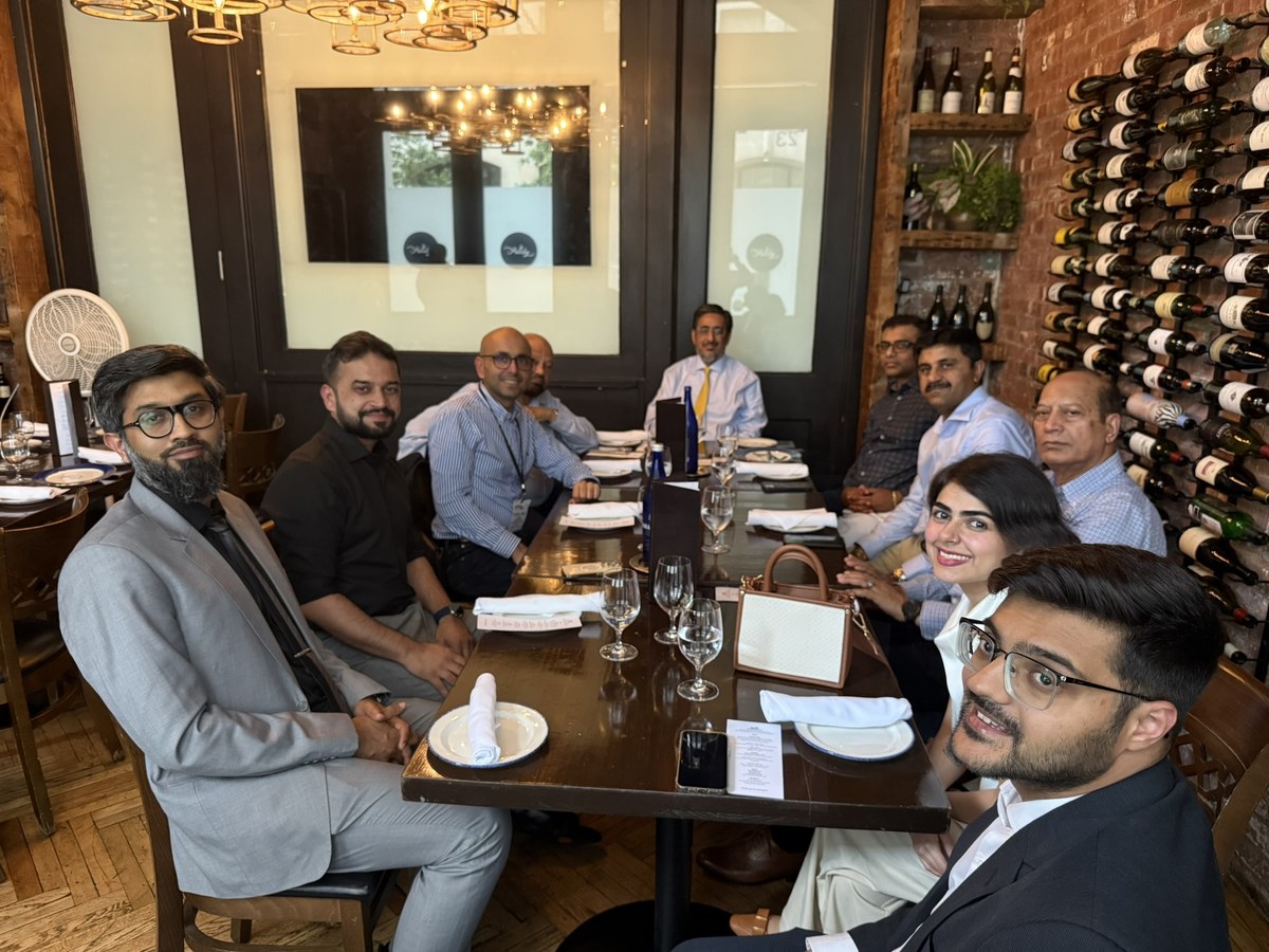 EBM business partner dinner — corporate meeting