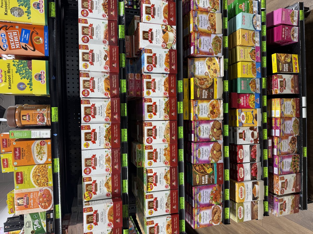 Spice masala shelf