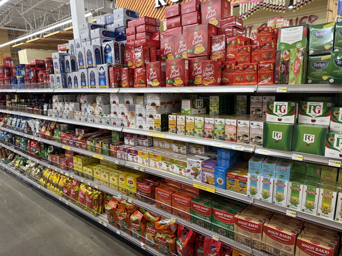 Tea aisle North America